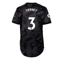 Arsenal Kieran Tierney #3 Bortatröja Dam 2022-23 Korta ärmar